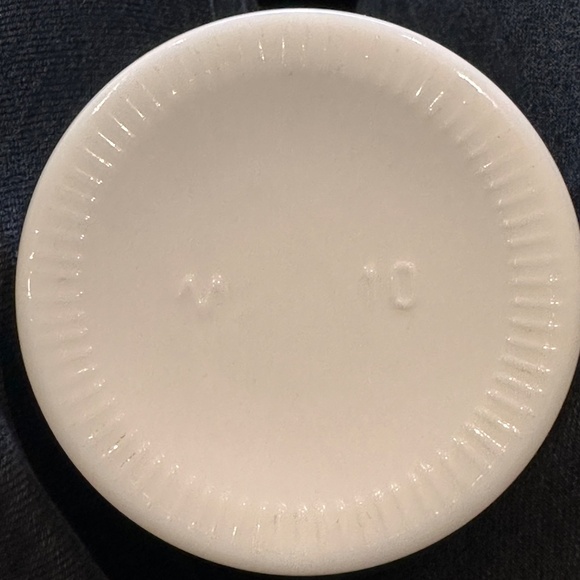 French mustard milk glass jar - Picture 7 of 7